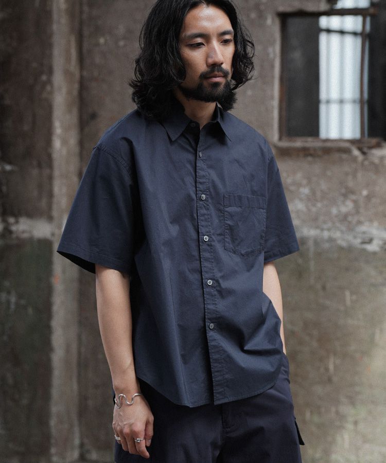 【shiun】 HICOUNT WASHER S/S SHIRT shiun(シウン) ONLINE STORE / HICOUNT WASHER S/S SHIRT