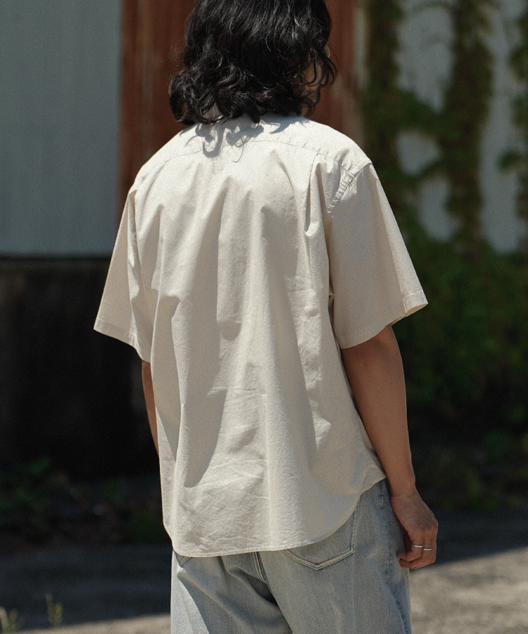 shiun(シウン) ONLINE STORE / HICOUNT WASHER S/S SHIRT shiun(シウン) ONLINE STORE / HICOUNT WASHER S/S SHIRT