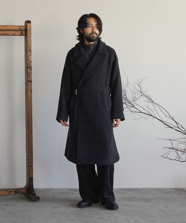 shiun(シウン) ONLINE STORE / TIELOCKEN MELTON COAT shiun(シウン) ONLINE STORE / TIELOCKEN MELTON COAT