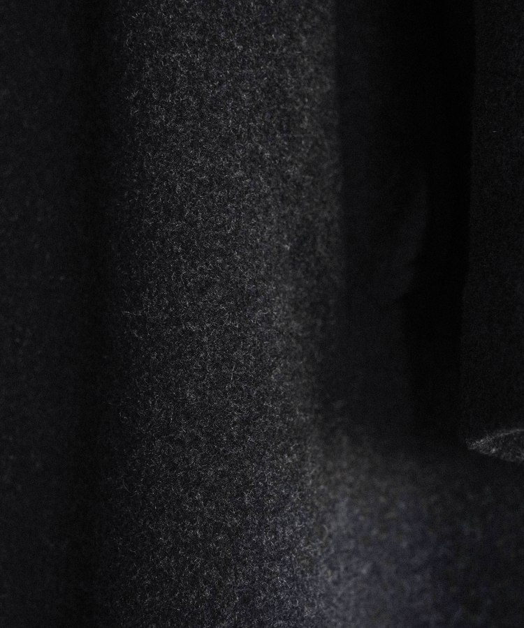 ジャケット・アウター Shiun TIELOCKEN MELTON COAT CHARCOAL S shiun(シウン) ONLINE STORE / TIELOCKEN MELTON COAT