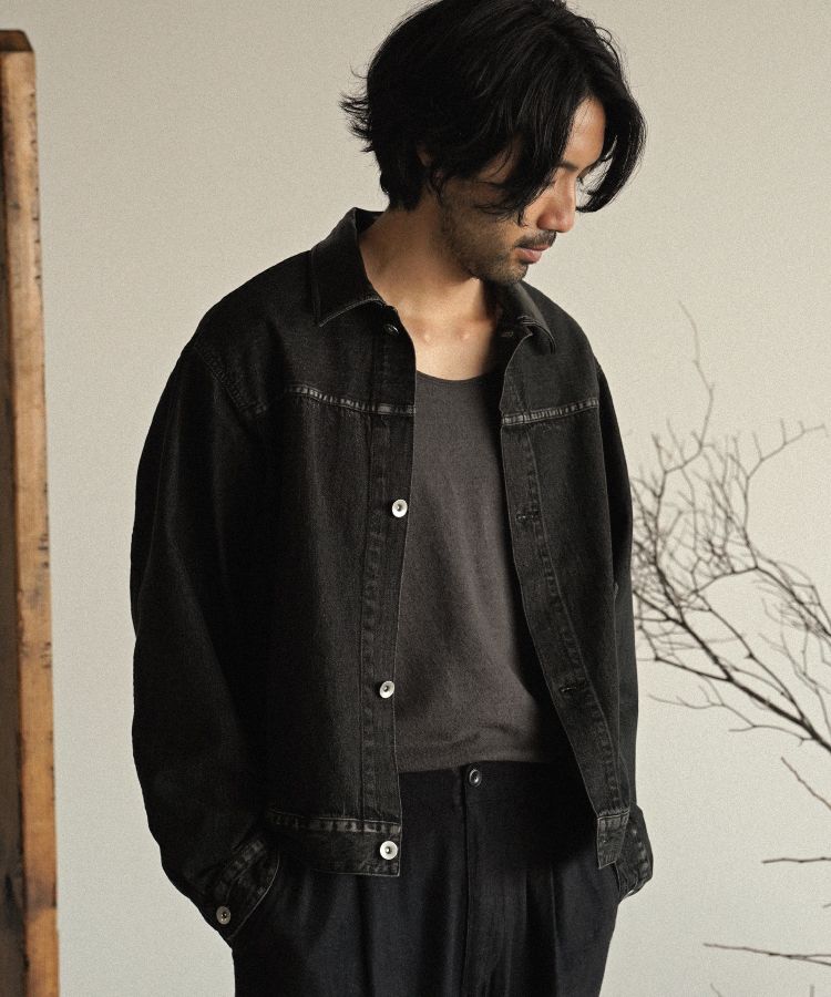 ジャケット・アウター shiun FADED DENIM JACKET S size shiun(シウン) ONLINE STORE / FADED DENIM JACKET