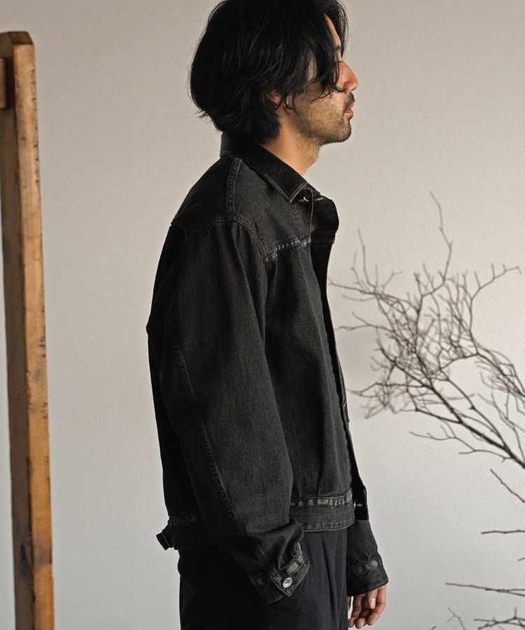 【週末限定値下げ】shiun DENIM JACKET 新品Mサイズ shiun(シウン) ONLINE STORE / FADED DENIM JACKET