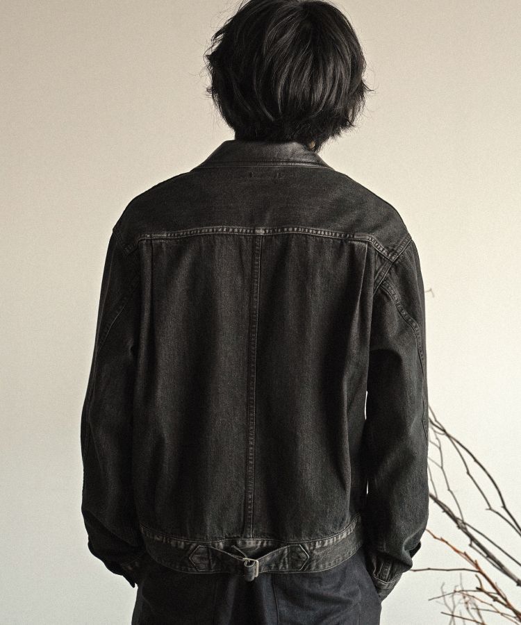 【週末限定値下げ】shiun DENIM JACKET 新品Mサイズ shiun(シウン) ONLINE STORE / FADED DENIM JACKET