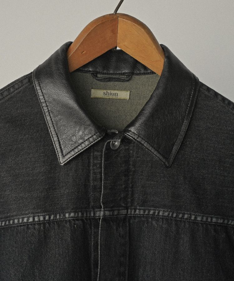 【週末限定値下げ】shiun DENIM JACKET 新品Mサイズ shiun(シウン) ONLINE STORE / FADED DENIM JACKET