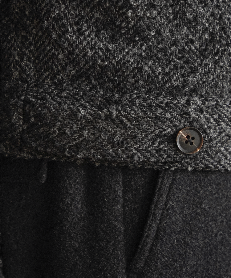 shiun(シウン) ONLINE STORE / TWEED CROPPED BLOUSON