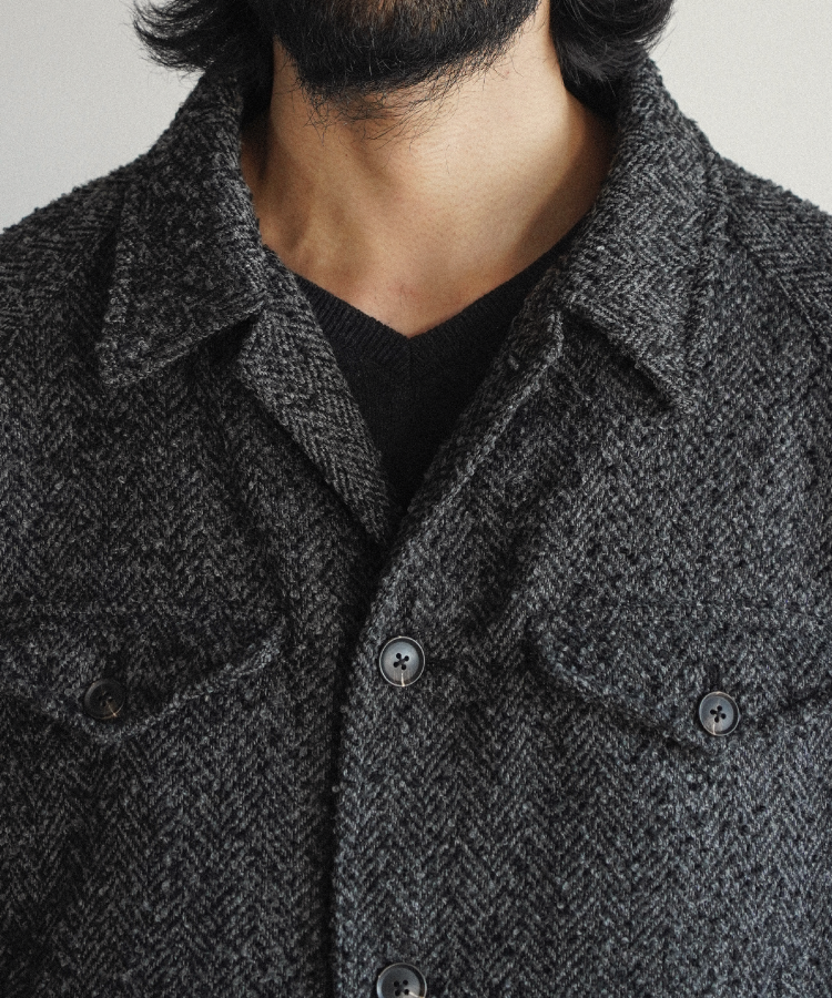shiun(シウン) ONLINE STORE / TWEED CROPPED BLOUSON