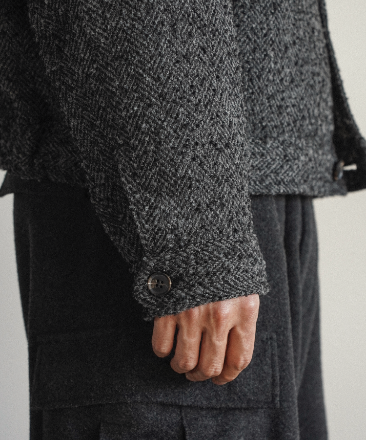 shiun(シウン) ONLINE STORE / TWEED CROPPED BLOUSON