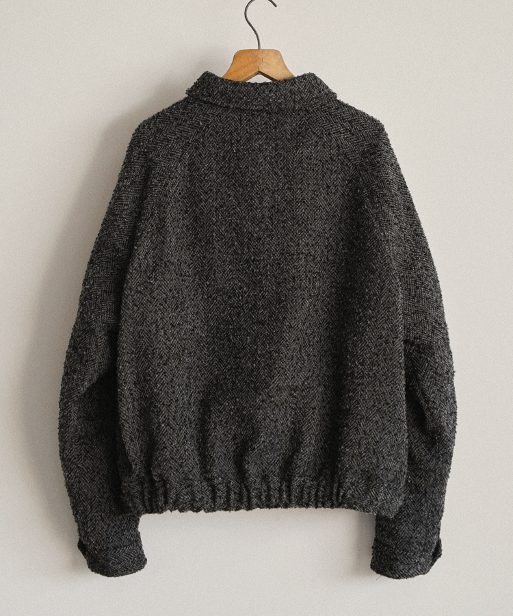 ジャケット・アウター TWEED CROPPED BLOUSON shiun shiun(シウン) ONLINE STORE / TWEED CROPPED BLOUSON