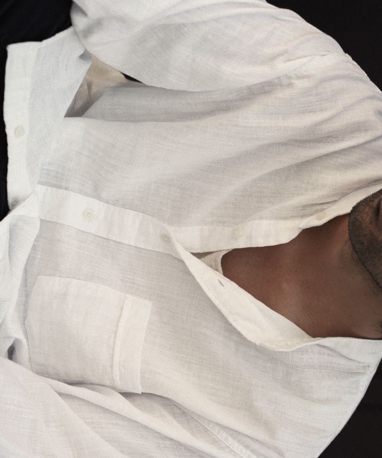 トップス shiun SLUB COTTON GAUZE SHIRT shiun(シウン) ONLINE STORE / SLUB COTTON GAUZE SHIRT