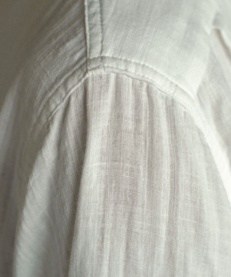 トップス shiun SLUB COTTON GAUZE SHIRT shiun(シウン) ONLINE STORE / SLUB COTTON GAUZE SHIRT