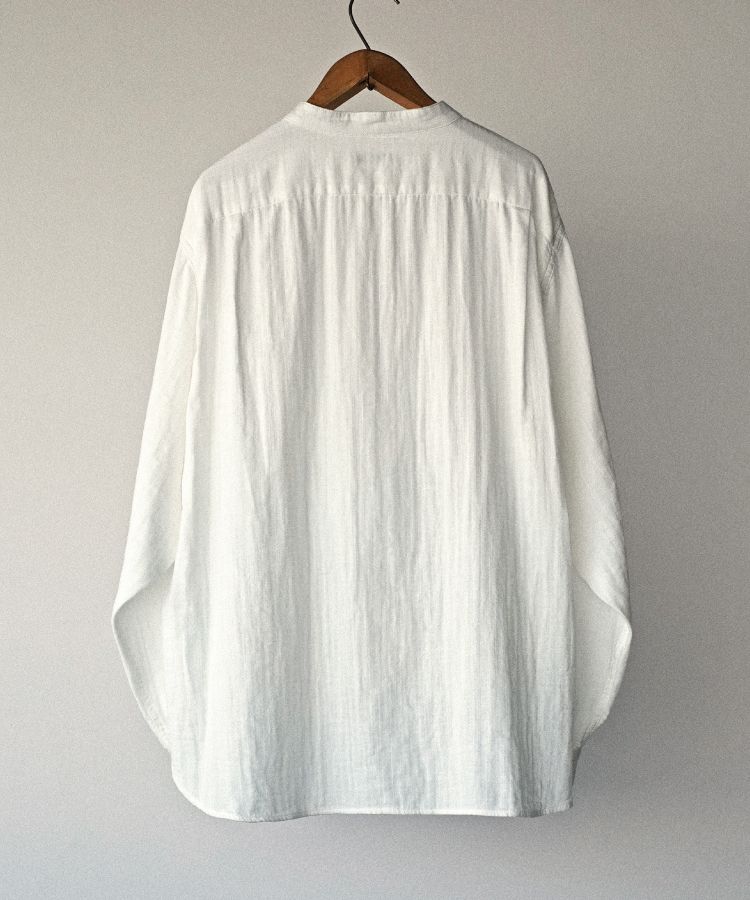 トップス shiun SLUB COTTON GAUZE SHIRT shiun(シウン) ONLINE STORE / SLUB COTTON GAUZE SHIRT