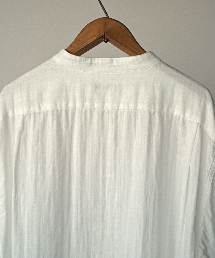 トップス shiun SLUB COTTON GAUZE SHIRT shiun(シウン) ONLINE STORE / SLUB COTTON GAUZE SHIRT