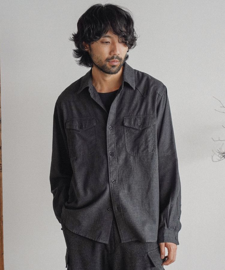 shiun(シウン) ONLINE STORE / WESTERN FLANNEL SHIRT