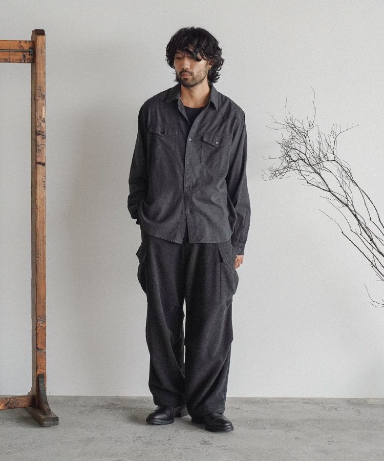 shiun(シウン) ONLINE STORE / WESTERN FLANNEL SHIRT