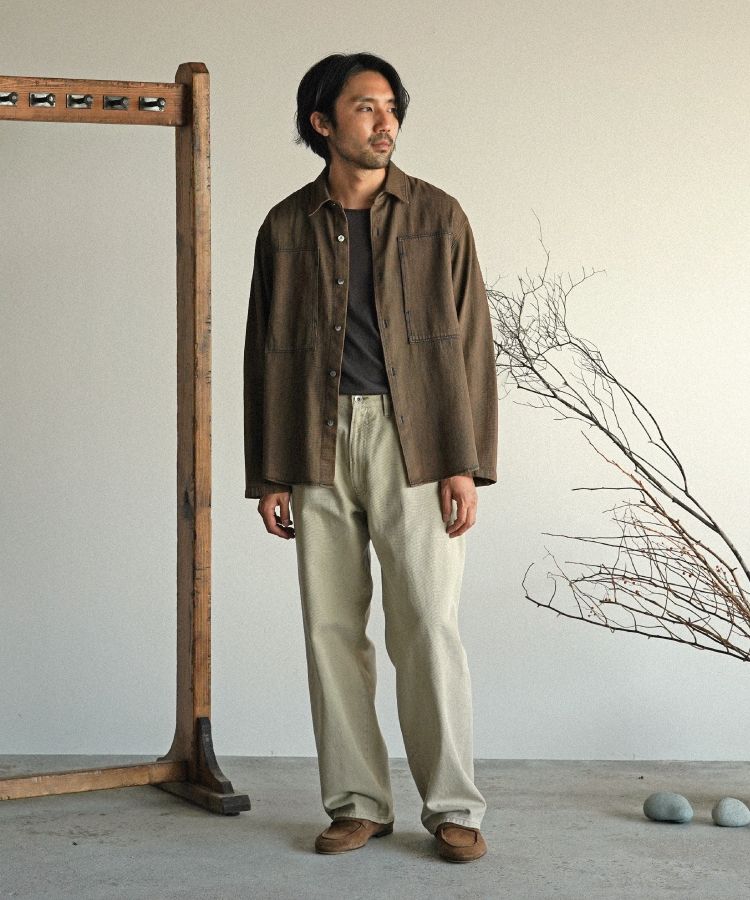 shiun C/L DENIM SHIRT xsサイズ(新品) shiun(シウン) ONLINE STORE / C/L DENIM SHIRT