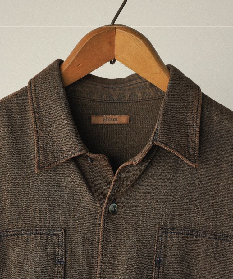 shiun C/L DENIM SHIRT xsサイズ(新品) shiun(シウン) ONLINE STORE / C/L DENIM SHIRT