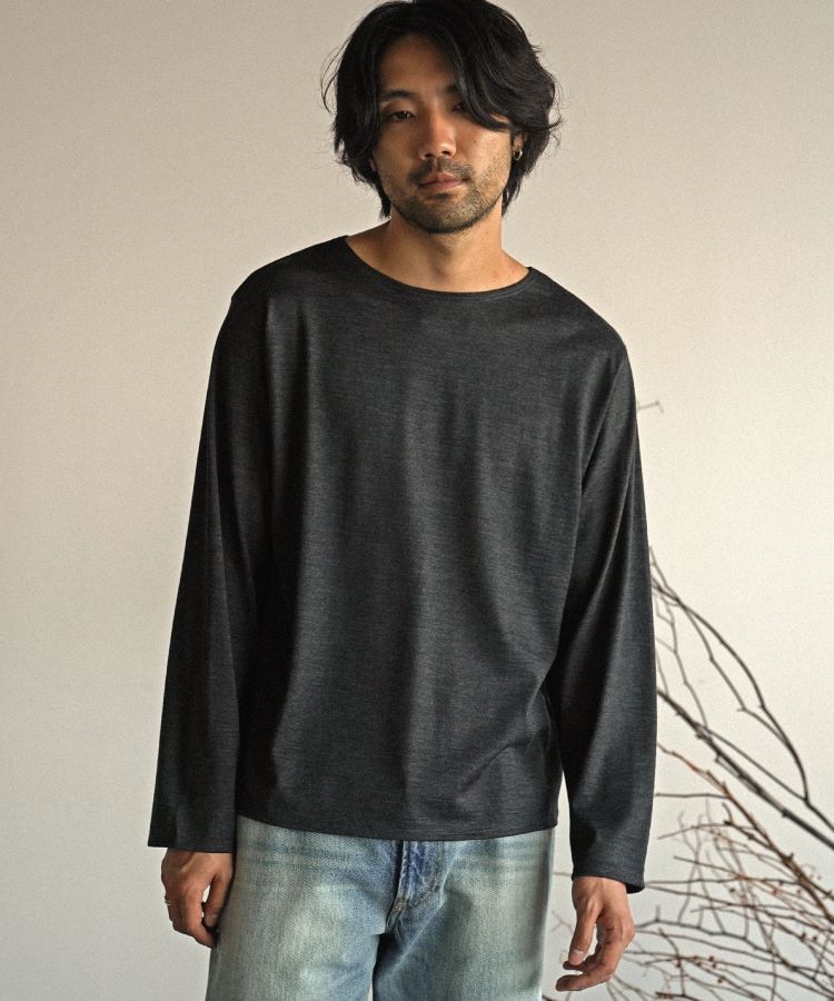 shiun(シウン) ONLINE STORE / WOOL L/S TEE