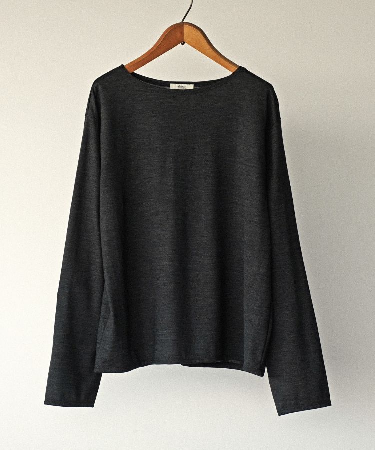 トップス shiun WOOL L/S TEE shiun(シウン) ONLINE STORE / WOOL L/S TEE
