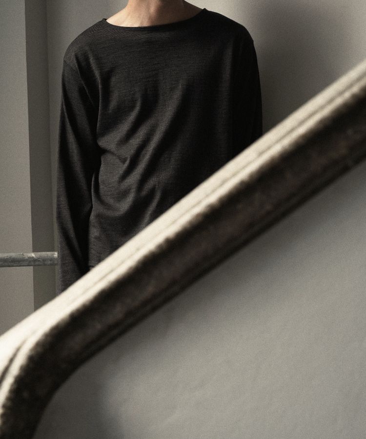 トップス shiun WOOL L/S TEE shiun(シウン) ONLINE STORE / WOOL L/S TEE