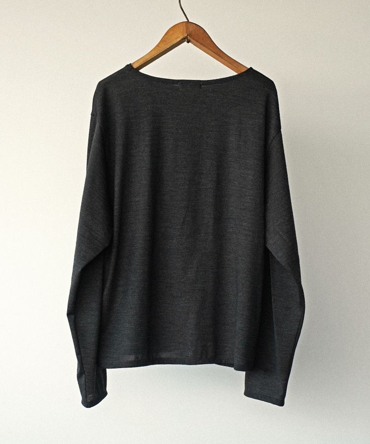 トップス shiun WOOL L/S TEE shiun(シウン) ONLINE STORE / WOOL L/S TEE