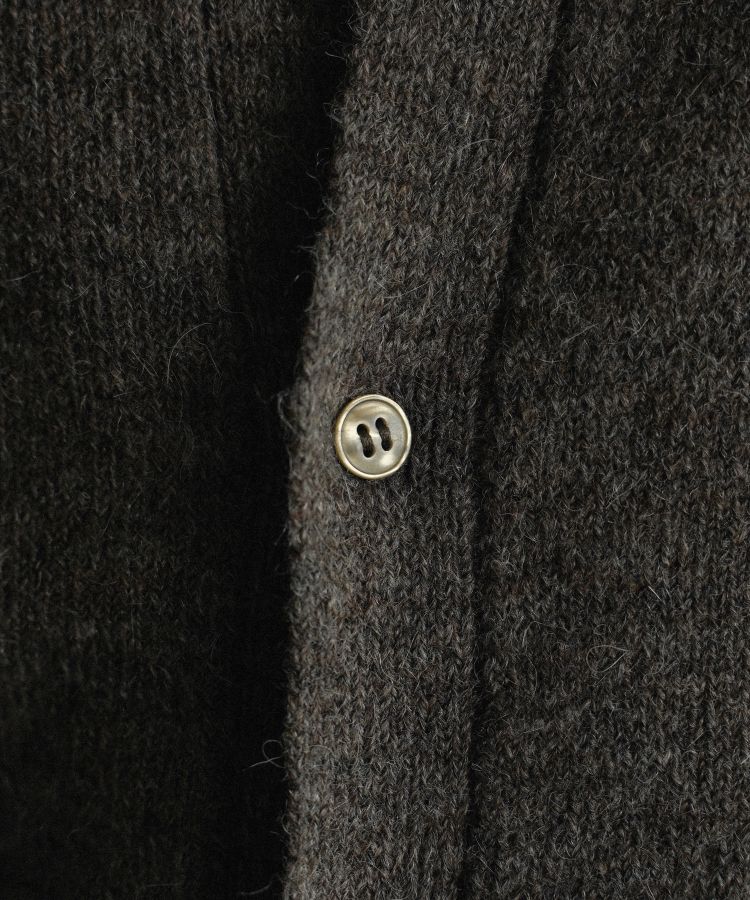 WOOL ALPACA KNIT SHIRT