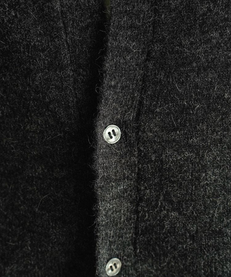 WOOL ALPACA KNIT SHIRT