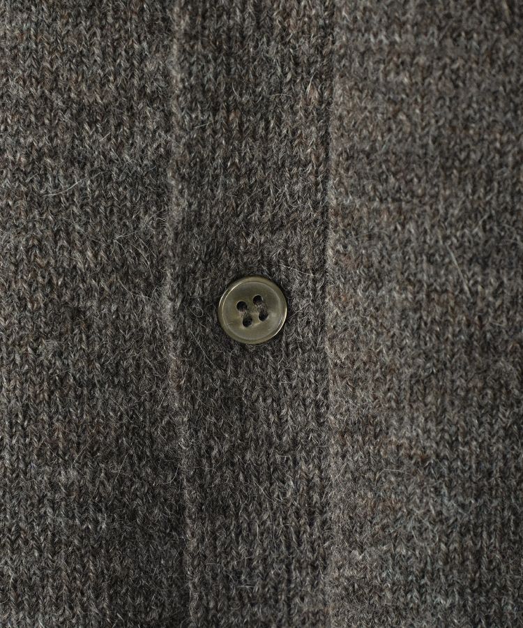 WOOL ALPACA KNIT SHIRT