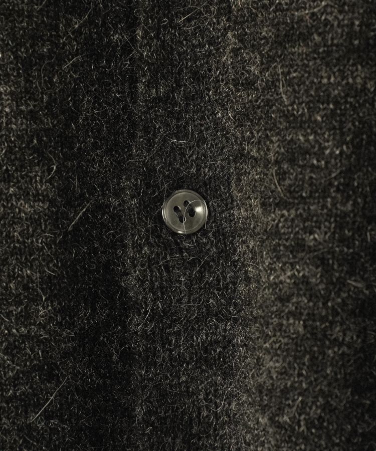 WOOL ALPACA KNIT SHIRT