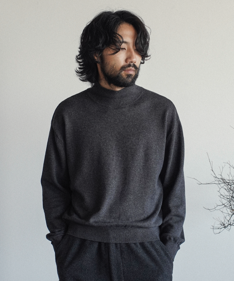 shiun(シウン) ONLINE STORE / C/Ca TURTLE NECK KNIT shiun(シウン) ONLINE STORE / C/Ca TURTLE NECK KNIT