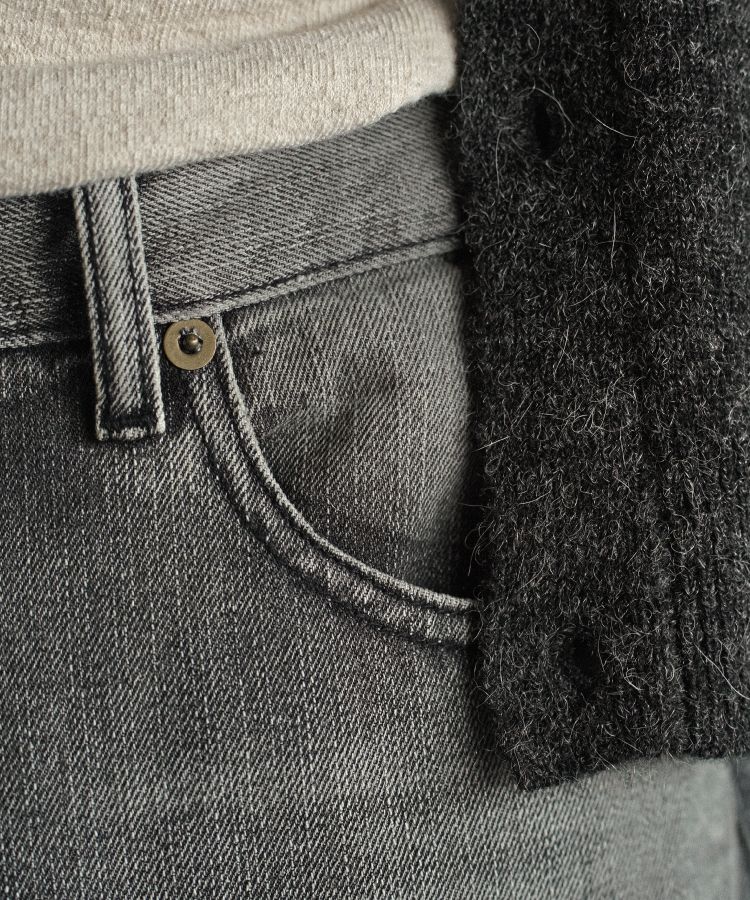 Shiun FLARE SLUB DENIM PANTS Mサイズ shiun(シウン) ONLINE STORE / FLARE SLUB DENIM PANTS