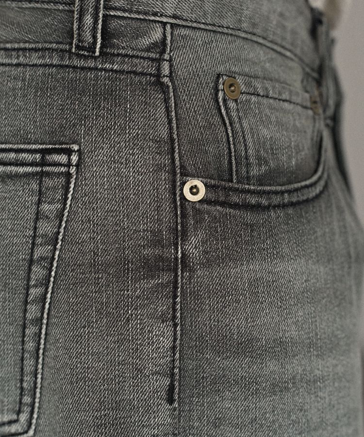 shiun(シウン) ONLINE STORE / FLARE SLUB DENIM PANTS