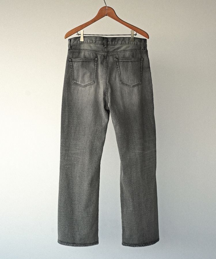 shiun(シウン) ONLINE STORE / FLARE SLUB DENIM PANTS