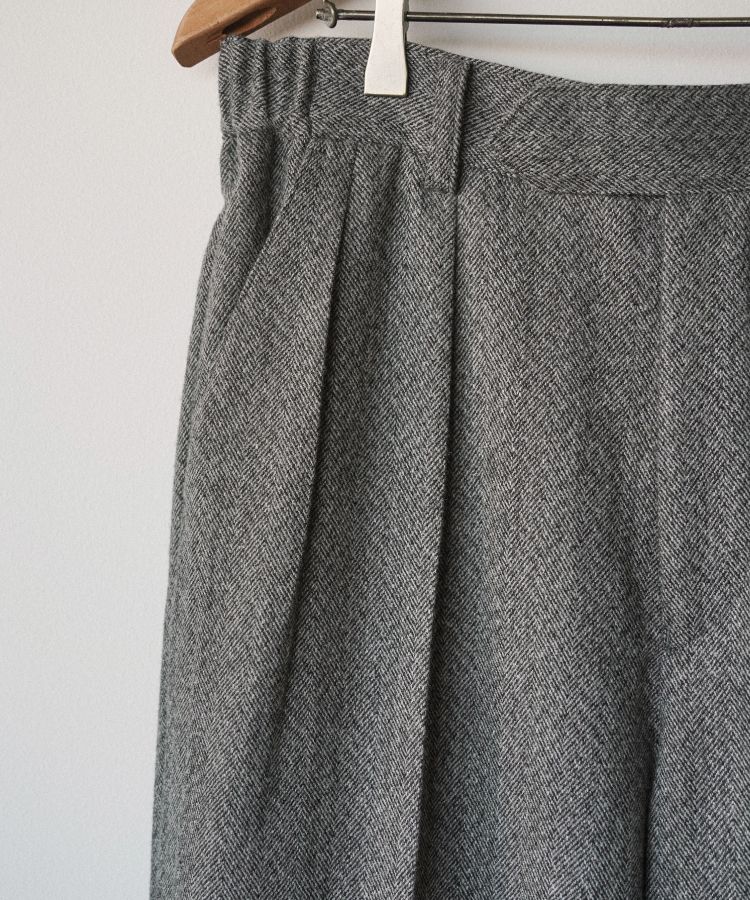 shiun(シウン) ONLINE STORE / TWEED STRAIGHT TROUSERS