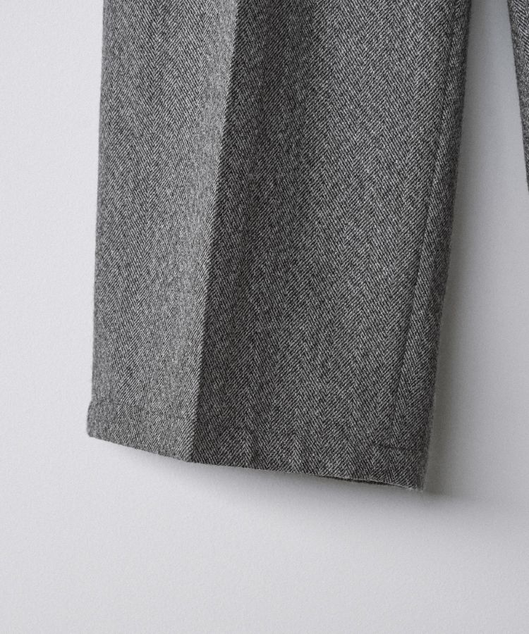 shiun(シウン) ONLINE STORE / TWEED STRAIGHT TROUSERS