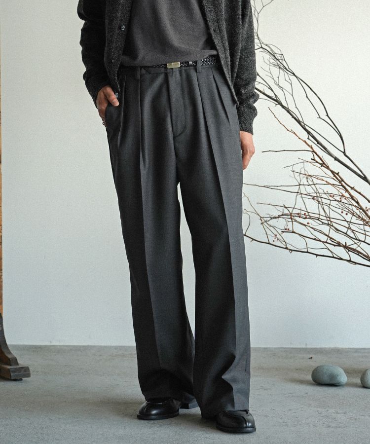 sullen STRAIGHT TROUSERS サイズ1 GREY STRAIGHT TROUSERS – SULLEN TOKYO