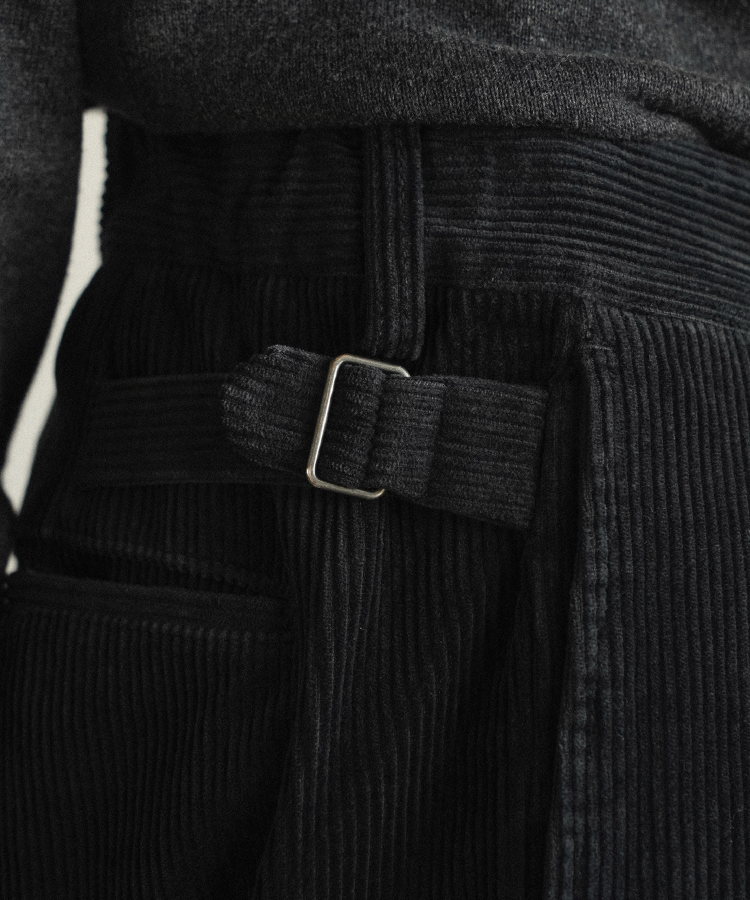 AGED CORDUROY TROUSERS
