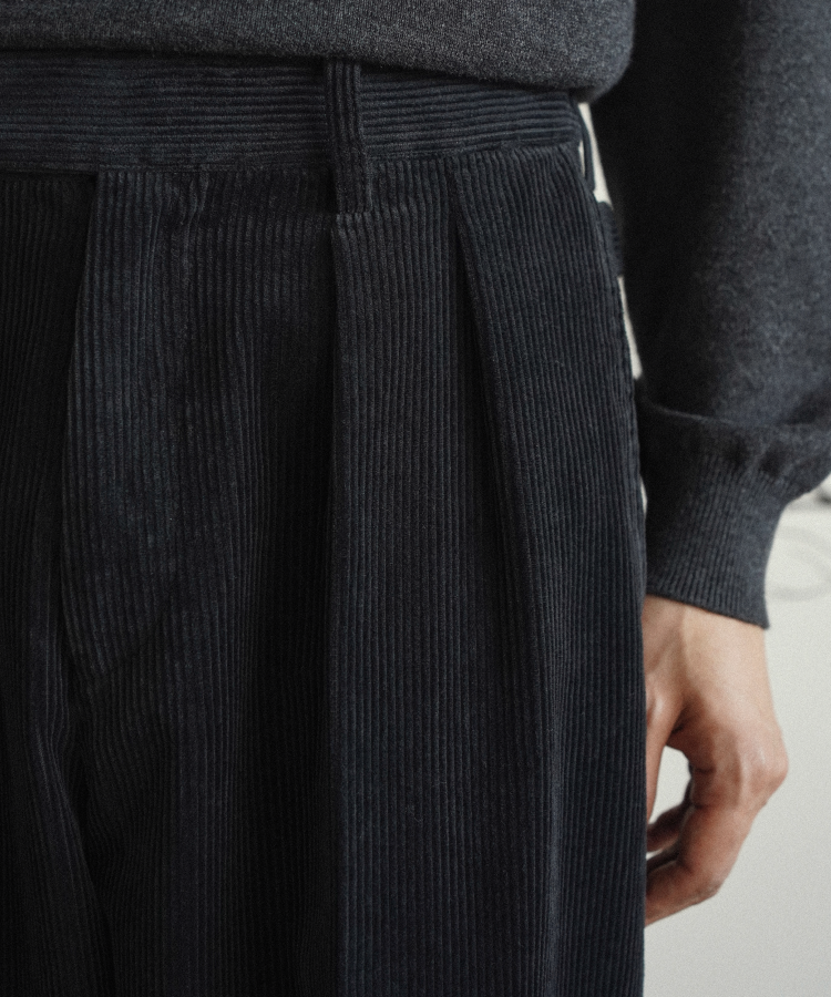 AGED CORDUROY TROUSERS