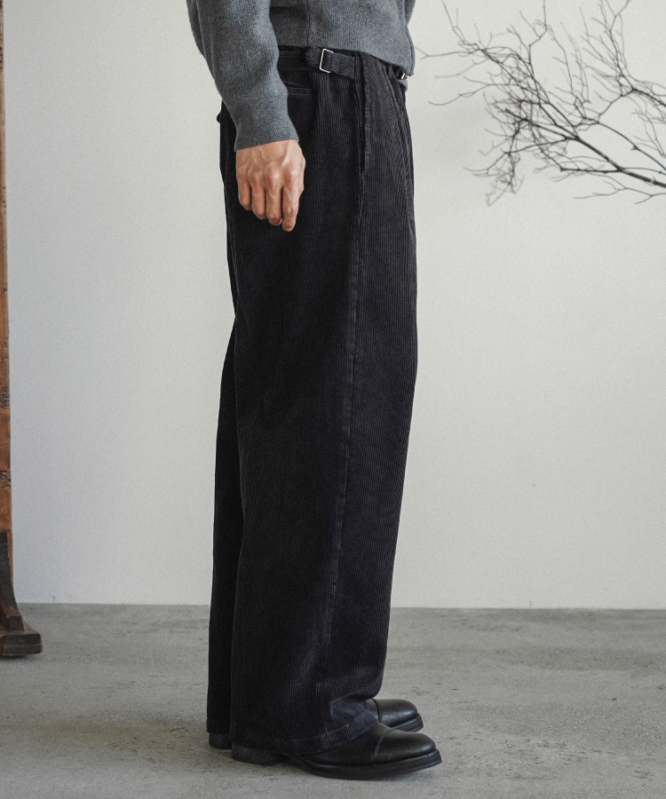 shiun(シウン) ONLINE STORE / AGED CORDUROY TROUSERS