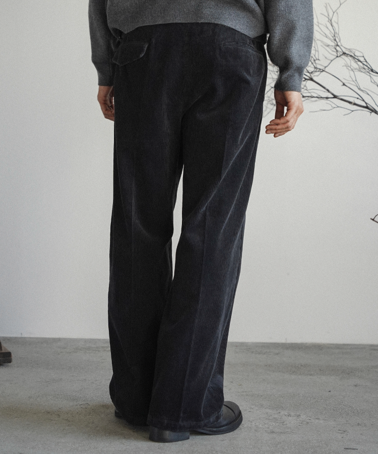 AGED CORDUROY TROUSERS