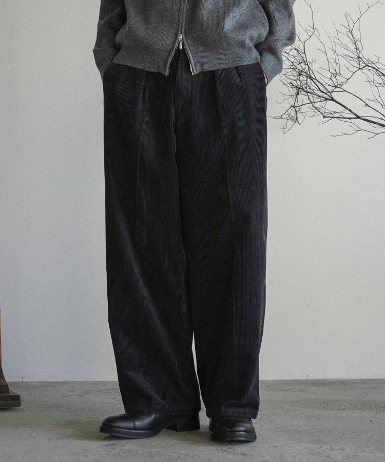 shiun(シウン) ONLINE STORE / AGED CORDUROY TROUSERS