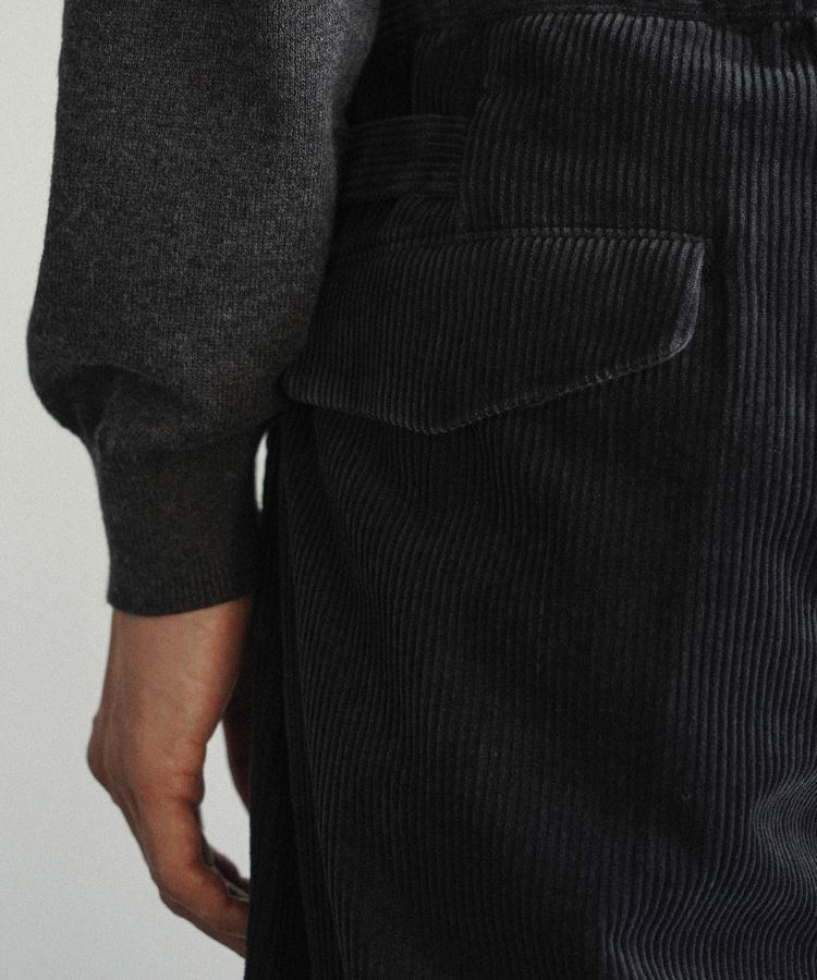 AGED CORDUROY TROUSERS