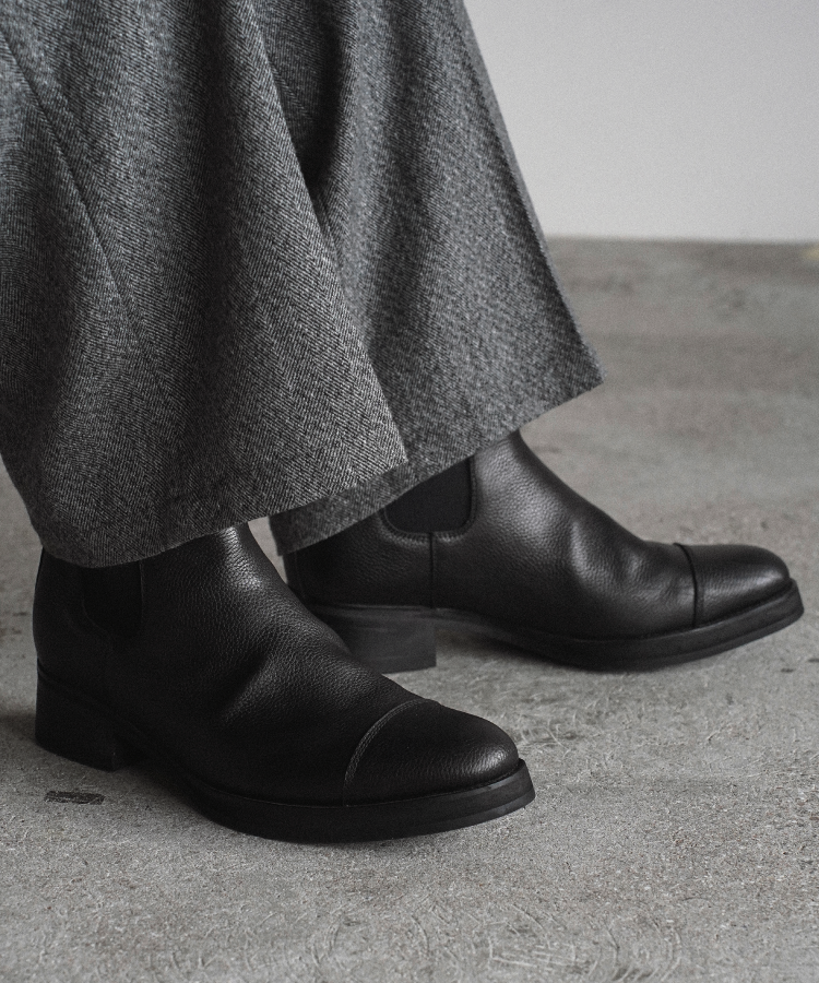 shiun(シウン) ONLINE STORE / GRAIN CHELSEA BOOTS shiun(シウン) ONLINE STORE / GRAIN CHELSEA BOOTS