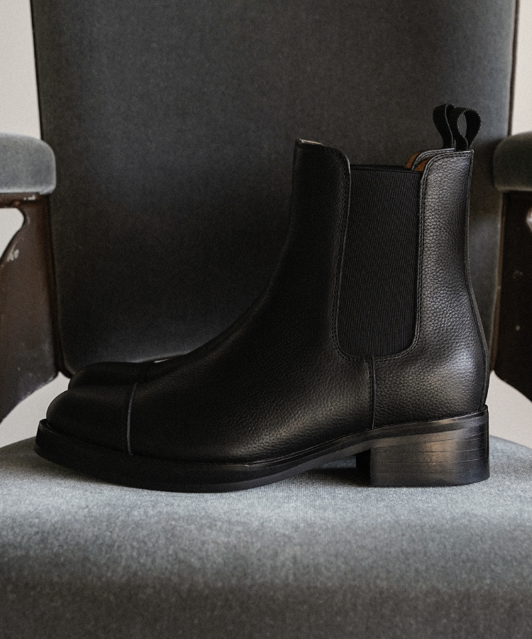 shiun(シウン) ONLINE STORE / GRAIN CHELSEA BOOTS shiun(シウン) ONLINE STORE / GRAIN CHELSEA BOOTS