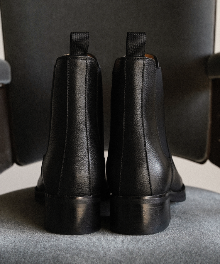 靴 shiun GRAIN CHELSEA BOOTS 37 shiun(シウン) ONLINE STORE / GRAIN CHELSEA BOOTS