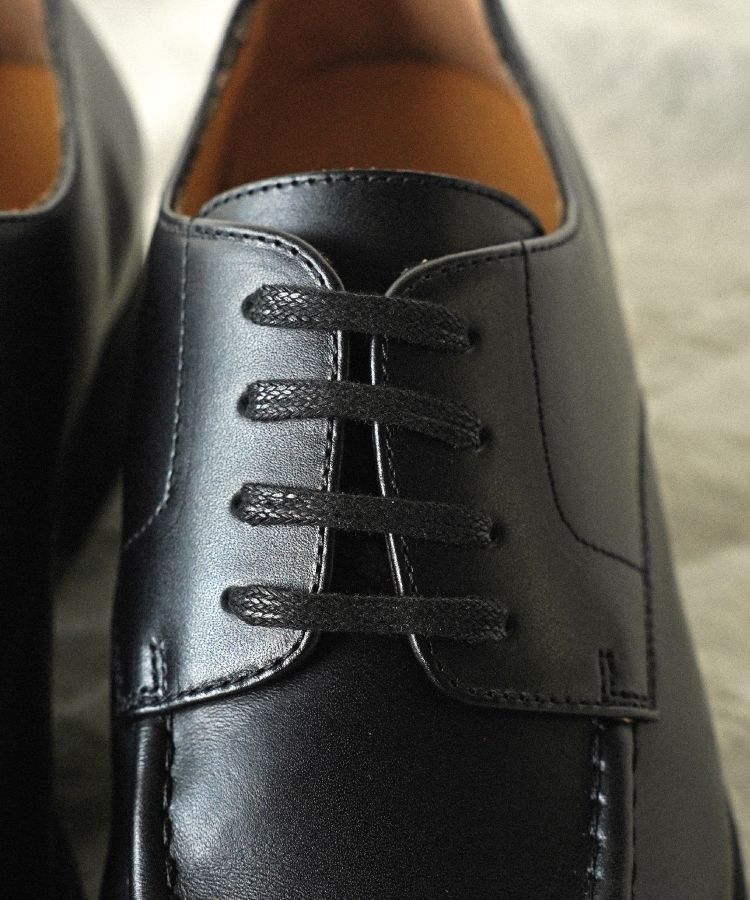 【shiun】COW LEATHER U-TIP DERBY shiun(シウン) ONLINE STORE / COW LEATHER U-TIP DERBY