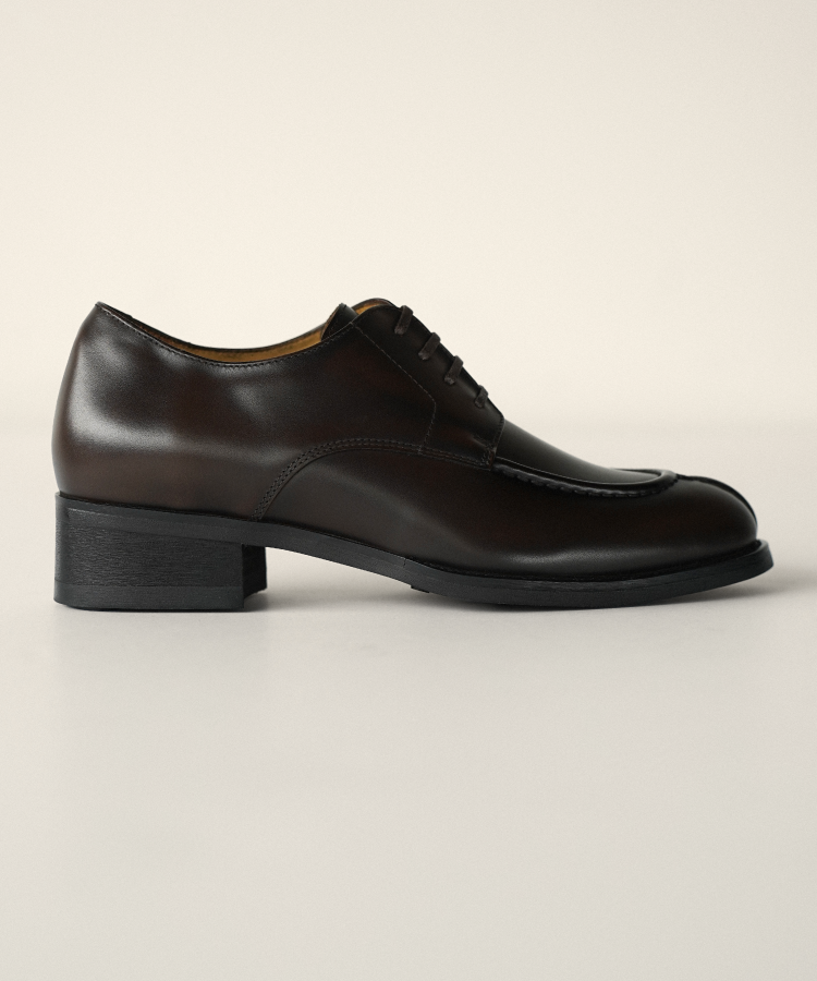 shiun(シウン) ONLINE STORE / COW LEATHER U-TIP DERBY(+6cm) shiun(シウン) ONLINE STORE / COW LEATHER U-TIP DERBY(+6cm)