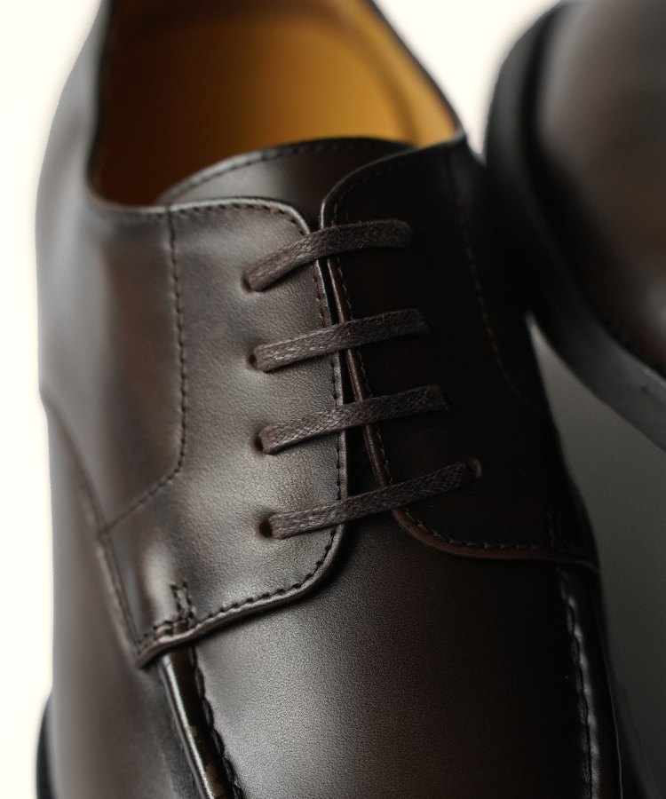 shiun(シウン) ONLINE STORE / COW LEATHER U-TIP DERBY(+6cm)