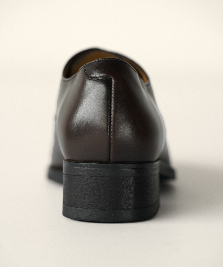 shiun(シウン) ONLINE STORE / COW LEATHER U-TIP DERBY(+6cm)