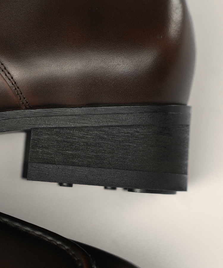 shiun(シウン) ONLINE STORE / COW LEATHER U-TIP DERBY(+6cm)