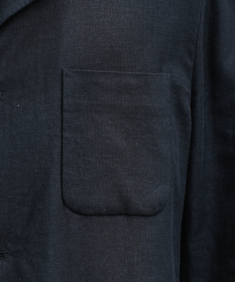 shiun(シウン) ONLINE STORE / LINEN OPEN COLLAR JACKET
